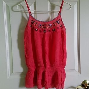 Bright Pink Tank Top